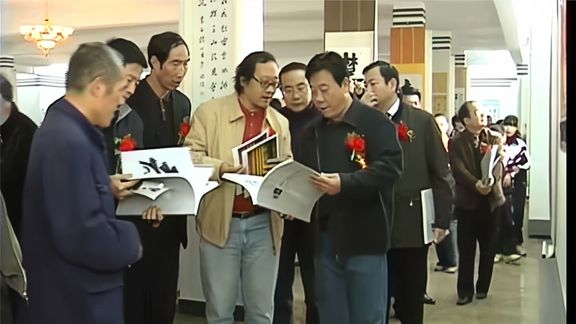 新余书画展(开幕式、参观、座谈会)